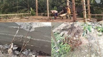 APH, Wartawan, LSM, Ormas Wajib Tau, Proyek Puskesmas Pembantu Mekar Sekuntum Abaikan K3 dan Lingkungan